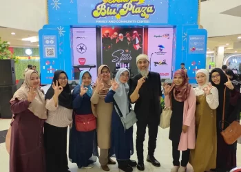Bawa Energi Positif, Blu Plaza Mall Gandeng Kang Arief Budiman