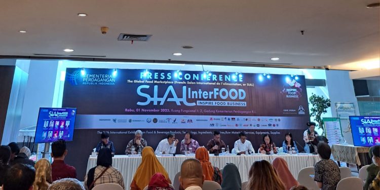 Konferensi Pers SIAL Interfood 2023 Telah Digelar