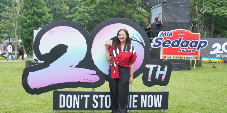 Mie Sedaap Sajikan Keseruan di Hutan Kota GBK dalam Rangka HUT Ke-20