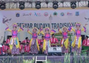 30 Pasang Ondel Ondel Meriahkan Gebyar Budaya Tradisional