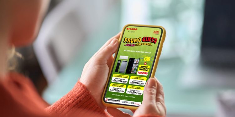 Sharp dan Home Credit Indonesia Tawarkan Program Cicilan Tanpa Bunga