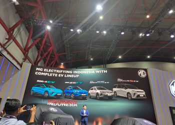 MG Kenalkan Dua Mobil Listrik Baru di IIMS 2024