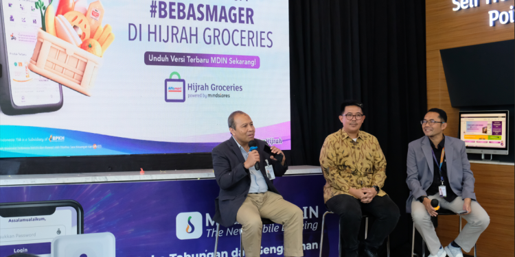 Bank Muamalat dan WIR Permudah Nasabah Belanja Inovasi Hijrah Groceries via Smartphone