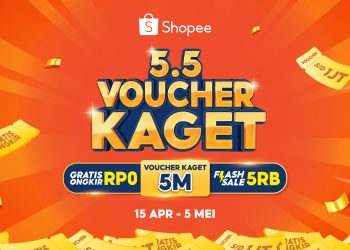 Kembalikan Semangat Pasca Liburan dengan Kampanye Shopee 5.5 Voucher Kaget