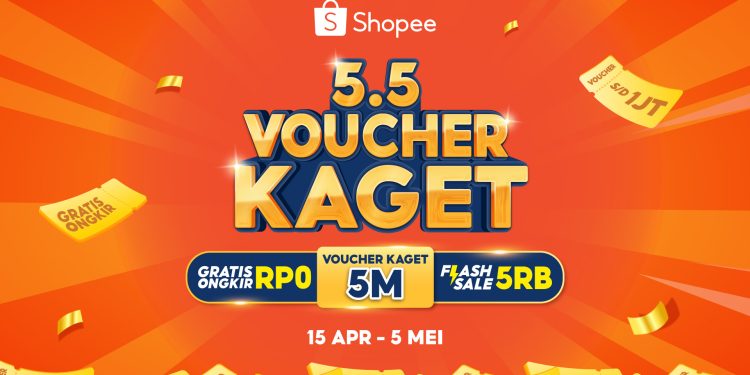 Kembalikan Semangat Pasca Liburan dengan Kampanye Shopee 5.5 Voucher Kaget