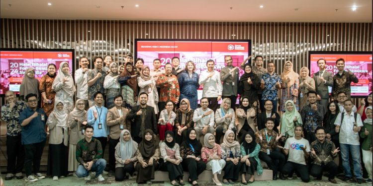 BSI Maslahat Jadi Tuan Rumah Halal Bihalal Forum Beasiswa Indonesia 2024