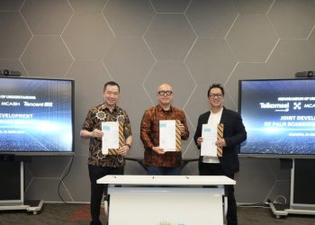 Telkomsel, Tencent Cloud dan MCASH Eksplorasi Teknologi Pemindaian dan Verifikasi Telapak Tangan