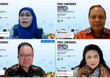 Krista Exhibitions Gelar Konferensi Pers Indohealthcare Gakeslab Expo 2024