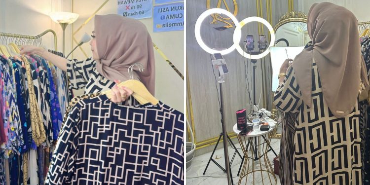 Kisah Inspiratif Amel yang Sukses Jadi Kreator Fashion Shopee Live