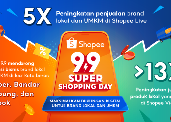 Penjualan Brand Lokal Melonjak 5X Lipat Berkat Fitur Live Streaming Shopee