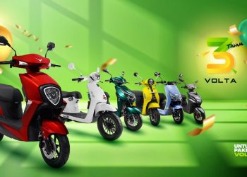 Rayakan HUT ke-3, Volta Luncurkan Volta Ex dengan Desain Futuristrik