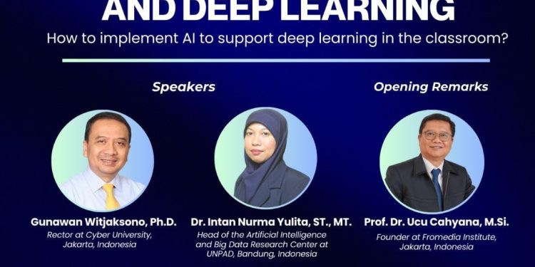 Fromedia Institute Gelar Webinar Artificial Intelligence dan Deep Learning