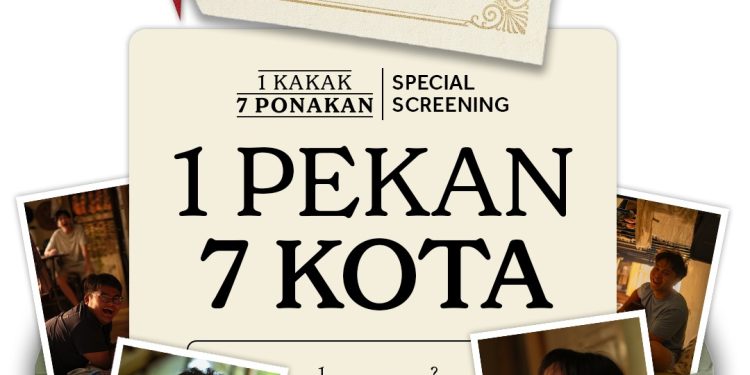 Paling Dinanti Tahun 2025, “1 Kakak 7 Ponakan” Tayang Lebih Awal di 7 Kota