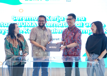 BUMA International Group Bermitra dengan Yayasan Karya Salemba Empat