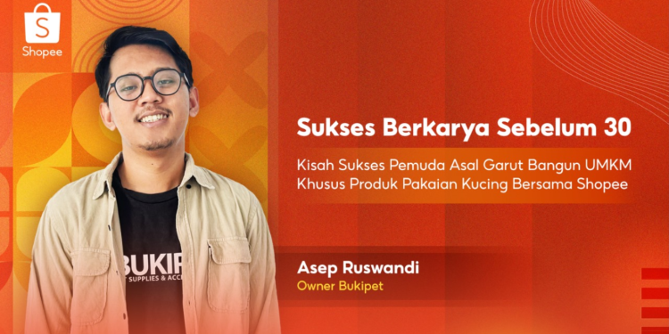 Kisah Pemuda Garut Bangun UMKM Khusus Produk Pakaian Kucing Bersama Shopee