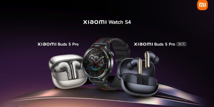 Xiaomi Buds 5 Pro dan Xiaomi Watch S4 Perkuat Ekosistem AIoT