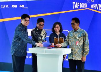 Pembayaran Contactless Diluncurkan Visa dan MITJ di Commuter Line Basoetta
