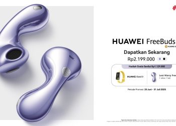 Earbud Open-Fit Pertama HUAWEI FreeBuds 6, Suara Jernih Saat Keramaian