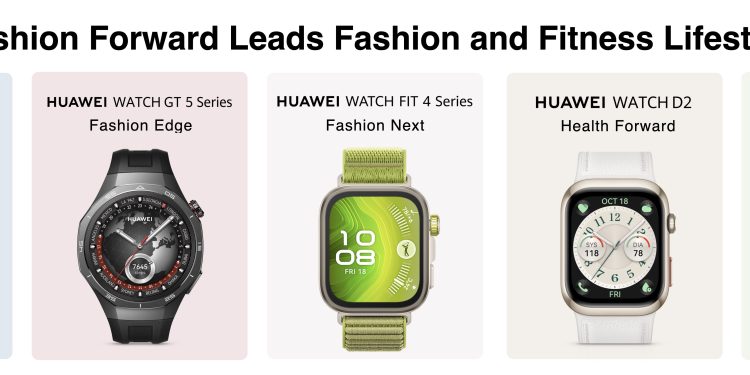 Awal 2025, HUAWEI Pimpin Pasar Wearable Dunia