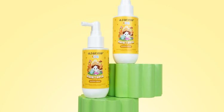 Nutrisi Rambut Anak Terbaik dari Azarine Kids Hairtopia Serum
