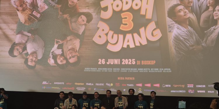 “Jodoh 3 Bujang”, Film Komedi Romantis Penuh Tekanan Budaya Orangtua