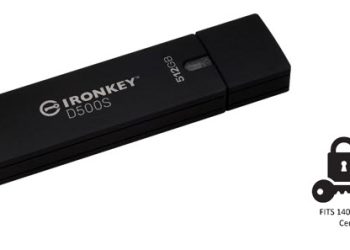 Kingston IronKey D500S, Drive Terenkripsi Pertama Penuhi Standar TAA