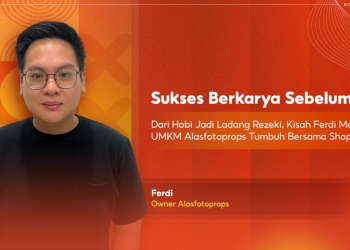 Dari Hobi Menjadi Rezeki: Ferdi Berkarya Bersama Shopee
