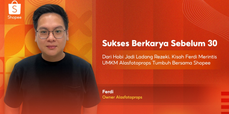 Dari Hobi Menjadi Rezeki: Ferdi Berkarya Bersama Shopee