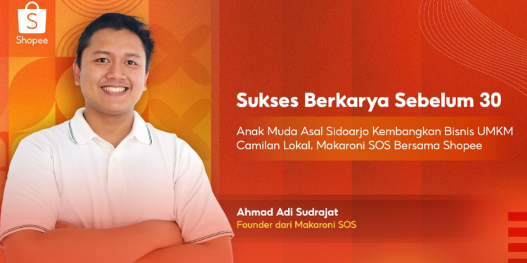UMKM Camilan Lokal Makaroni SOS Tembus Pasar Lewat Shopee