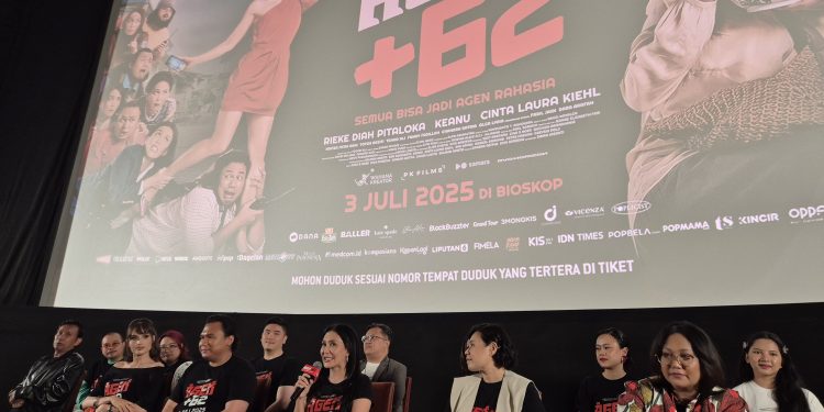 Aksi Kocak Rieke dan Keanu Berantas Sindikat di “Agen +62”