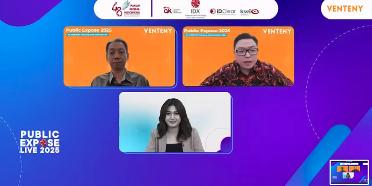 VENTENY Gelar Public Expose 2025, Paparkan Kinerja dan Inovasi Produk