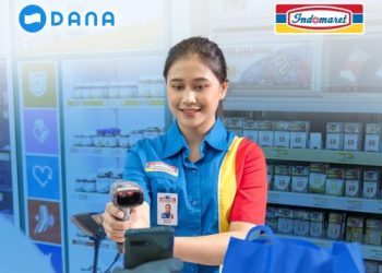 Indomaret Tambah Fitur Pembayaran QRIS Lewat Aplikasi DANA