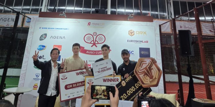 Alumni USC Gelar Turnamen Padel Demi Dukung Pensiunan Atlet Nasional