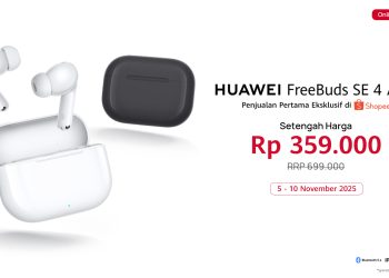 HUAWEI Luncurkan FreeBuds SE 4 ANC dengan Harga Spesial