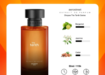 Aerostreet Perkenalkan Parfum The Tenth Menandai Satu Dekade Bersama Shopee