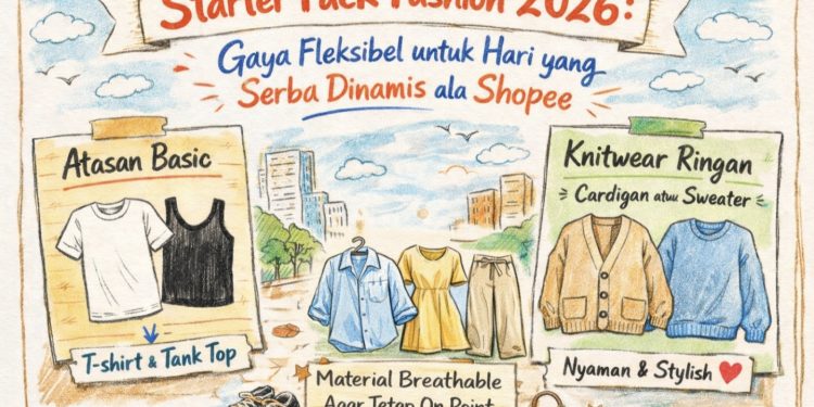 Gaya Fleksibel 2026 dari Shopee untuk Hari Aktif Modern