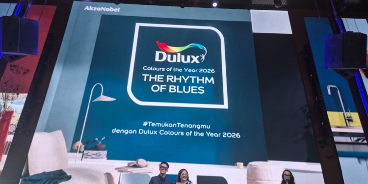 Dulux Colours of The Year 2026 Usung “Rhythm of Blues™”
