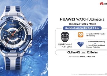 Smartwatch Premium HUAWEI WATCH Ultimate 2 Siap Temani Petualangan Ekstrem