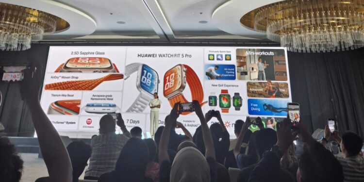 HUAWEI WATCH FIT 5 Tawarkan Fitur ECG dan Sports Ultra-Health