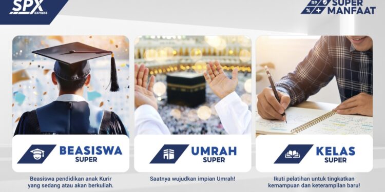 Program Umrah dan Beasiswa Baru SPX Express Apresiasi Dedikasi Kurir