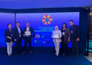 United Tractors Raih Dua Penghargaan ESG KADIN-GAPPS International Awards 2026