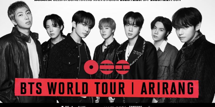 ARMY Bersiap, Tiket Konser BTS Jakarta Resmi Dijual di tiket.com