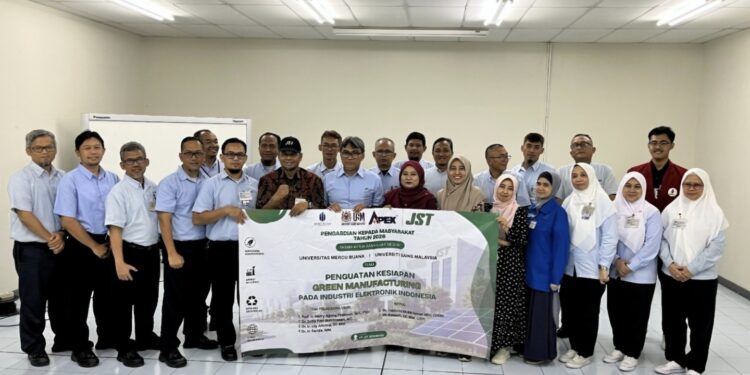 UMB Kampus Berdampak Gelar Workshop Green Manufacturing Industri Elektronik Berkelanjutan