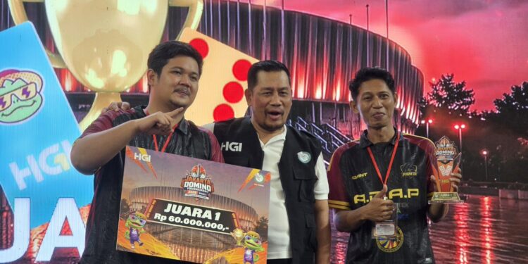 Ahmad Dartian dan Andi Kaharuddin Juara HGI Jakarta Domino Tournament 2026