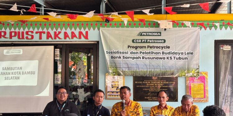 Petrosea Berdayakan Warga Rusunawa KS Tubun melalui Pelatihan Lele dan Kesehatan