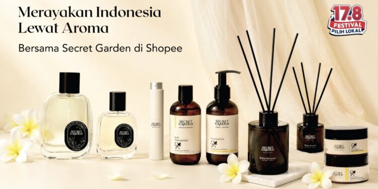 Aroma Khas Indonesia Hadir di Secret Garden Shopee 17.8 Festival