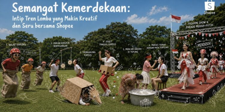 Shopee Hadirkan Inspirasi Tren Lomba Kemerdekaan yang Kreatif dan Seru