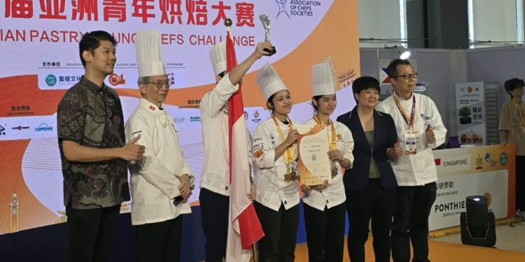 Tim Indonesia Raih The Best Showpiece di Asian Pastry Challenge 2026