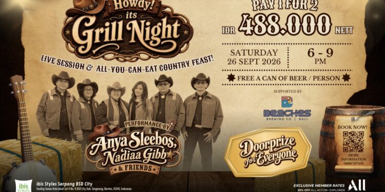 Ibis Styles Serpong BSD City Gelar “Howdy! It’s Grill Night”